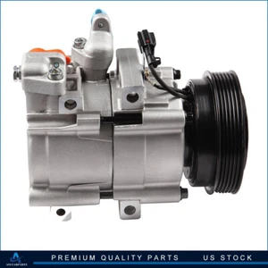 A/C AC Compressor For 02-05 Hyundai Sonata 2.7L 02-06 Kia Magentis 2.7L Optima - Picture 1 of 9