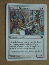 Magic the Gathering MTG - Oracle's Attendants 8th Edition Rare New