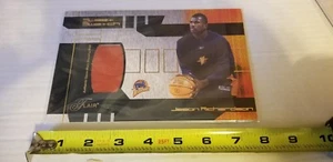 JASON RICHARDSON WARRIORS 2002 ALL STAR GAME WORN SWEET SWATCH 5X8 CARD 483/625 - Picture 1 of 2