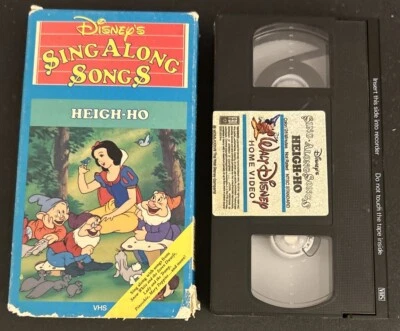 Disney Sing Along Songs Heigh-Ho Snow White Lady & Tramp Pinocchio Mary Poppins - Image 1 of 4