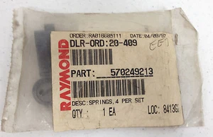 NEW RAYMOND 570249213 SPRING BRUSH (SET OF 4) - Picture 1 of 2