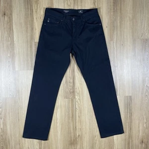 AG Adriano Goldschmied Graduate Pants Mens 30x29 Black Chino Tailored WORN ONCE! - Picture 1 of 10