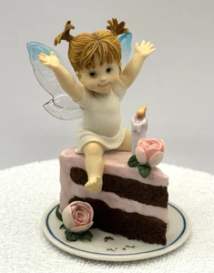 My Little Kitchen Fairies HAPPY BIRTHDAY FAIRIE Fairy 2002 G.G. Santiago 106959 - Picture 1 of 8