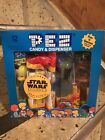 Vintage Pez Candy & Dispenser Box-Includes Star Wars Episode II Characters-15Pez