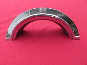 1967 1968 Imperial Trunk Gas Door Trim Chrome Crown LeBaron Convertible Chrysler - Picture 1 of 4