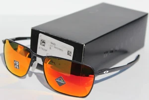 Oakley Ejector POLARISIERTE Sonnenbrille Stahl/Prizm Rubin NEU OO4142-1558 - Bild 1 von 9
