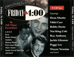 Friday At 4:00 - Original Lounge Music - 3 Disc CD Set - Imagen 1 de 2