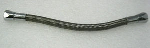 9.25" Braided Oil Line for Harley-Davidson Evo 9/16" NC Threads (No Nipples) - Picture 1 of 5