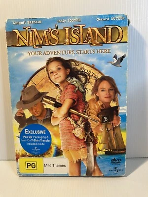 Nim's Island DVD Movie 2007 Region 4 PAL Breslin Butler Foster Exclusive Iron On - image 1 of 4