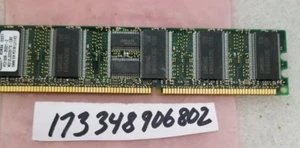 256MB DDR 266MHZ PC-2100 184-PIN ECC REGISTERED CL2 DIMM SINGLE RANK MEMORY - Picture 1 of 1