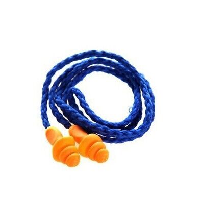 Ear Plugs Cord Noise Cancelling Silicone Corded Noise Reduction Autism ADHD • 7.99£