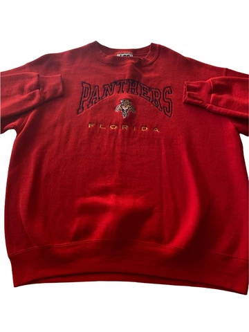 Preowned Lee Sports NHL Florida Panthers Long Sleeve Sweater Size Large R4 Cover