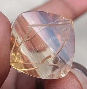 4 CT Lab Grown Raw-Diamond F-Color CVD Loose Certified FL-Clarity 5ATG - Picture 1 of 18