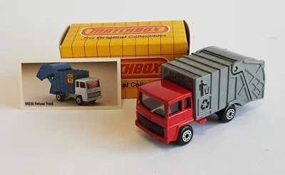 Matchbox Superfast No. MB36, Rifiutare Camion Superbo Vicino Condizioni Perfette - Immagine 1 di 4