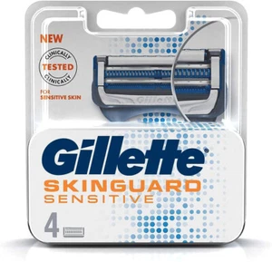 Gillette Skinguard Manual Shaving Razor Blades- Pack Of 4 Cartridges, Men - Picture 1 of 5