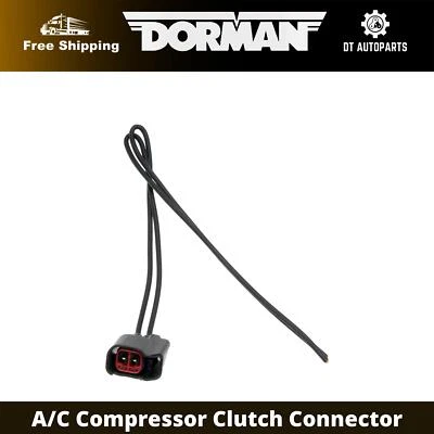 Conector embrague compresor aire acondicionado Ford Crown Victoria Dorman 2003-2006 2004 Foto 1 de 4
