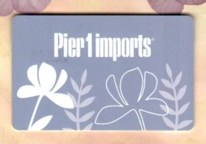 PIER 1 IMPORTS Flowers ( 2006 ) Gift Card ( $0 ) - Picture 1 of 1