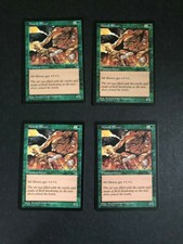 MUSCLE SLIVER | TEMPEST | PLAYSET (4×EN) | 1997 | MTG