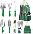 11 Pieces Gardening Tools Set Gardening Kit Heavy Duty Gardening Supplies With T