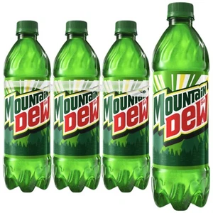 Citrus Mountain Dew Original Soft Drinks Soda Mtn Dew 6 Pack 16.9oz Bottles Rare - Picture 1 of 6