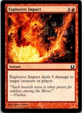 Explosive Impact Magic The Gathering Return To Ravnica Card Mint X1