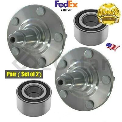 Pair(2) Front Wheel Hub & Bearing Assembly Fits Lexus SC430 GS300 GS430 Toyota S - Image 1 of 3