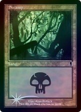 Swamp 342 - Foil New MTG Odyssey Magic 2B3