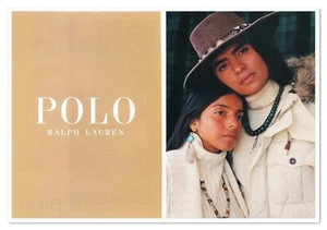 Print Ad Polo Ralph Lauren Holiday Topash Skharr 2021 2-Page Advertisement - Picture 1 of 5