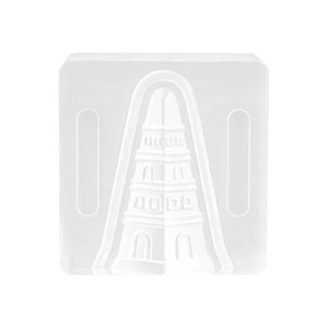 Transparent Acrylic Pagoda Shape Incense Cone Tower Mold Backflow Fragrant Mould - Bild 1 von 8