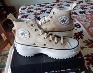 converse beige bota