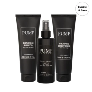 Thickening Hair Value Trio For Fuller Hair - Pump Haircare - Picture 1 of 1