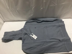 N470 FRENCH CONNECTION Overhead Hoodie Light Blue Mens Size Small - Picture 1 of 12