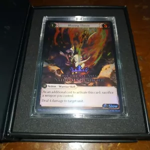 Grand Archive GATCG P24 Blazing Throw Foil PR Calificador del Sudeste Asiático con Caja - Imagen 1 de 3