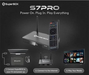 🔥 NEW RELEASE SUPERBOX S7 Pro - Better Than S6 Max,  Fast Free Shipping 🔥 - Picture 1 of 10