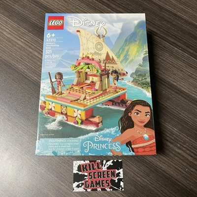 LEGO Disney: Moana's Wayfinding Boat 43210 321pcs Brand New + Original Packaging - Image 1 of 4