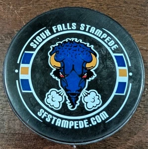 Official Sioux Falls Stampede Game Puck - Picture 1 of 7