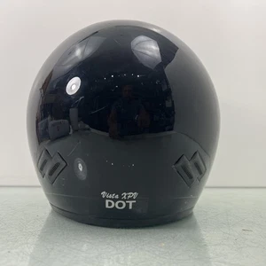 MOTORCYCLE HELMET-VEGA VISTA XPV FACE SHIELD BLACK Med - Picture 1 of 8