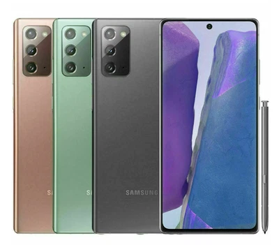 SAMSUNG Galaxy Note 20 5G Handys - 6.7 Zoll -128GB 8GB RAM - Ohne Vertrag - Neu - Bild 1 von 4
