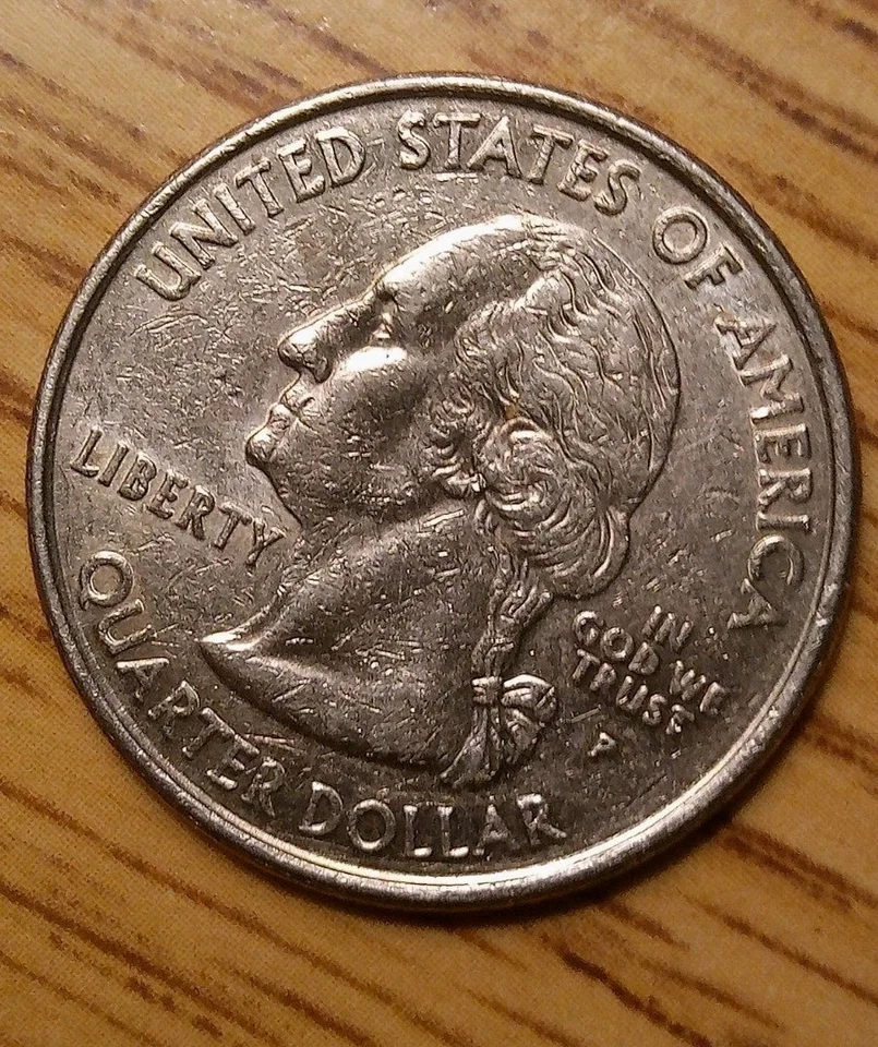 Rare 2000-P Virginia 1788 State QTR Error COIN  With D.D.O. ERROR - Image 1 of 4