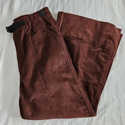 Pantalones fáciles de pana The North Face marrón roble oscuro para mujer talla grande Foto 1 de 4