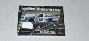 2025 Donruss Racing Christian Eckes Pedal To The Metal Relic - Picture 1 of 2