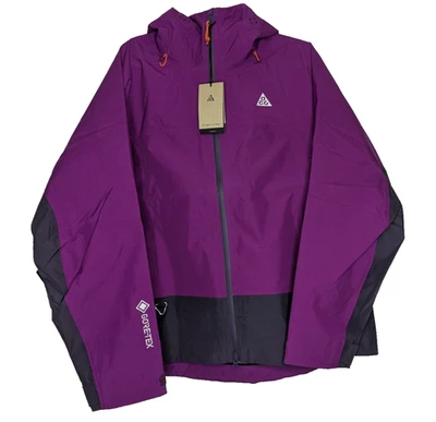 Jaqueta masculina Nike ACG Gore-Tex Misery Ridge roxa média FV8641-505 US$ 500 - Imagem 1 de 4