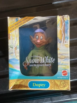 华特·迪斯尼、迪士尼白雪公主和七个小矮人 Dopey 美泰 10225 — 第 1/2 张图片