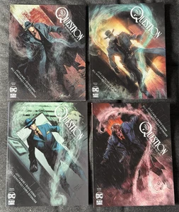 DC Comics The Question The Deaths Of Vic Sage Black Label 1-4 Complete 2020 - Picture 1 of 6