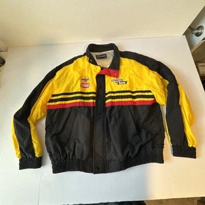 Rare VTG Motorsport Tradition Nascar Style Pennzoil Racing Jacket Mens Sz XL USA - Picture 1 of 11