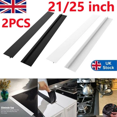 HARDWORK-BEE Silicone Kitchen Stove Counter Gap Cover Oven Guard Spill Easy Clean Seal Filler