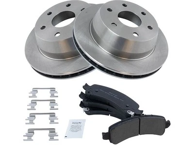Kit de pastillas de freno y rotor para Chevrolet Tahoe 2002-2006 18415HKZR 2003 2004 2005 Foto 1 de 2