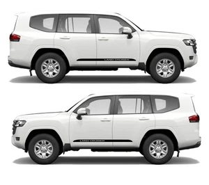 Fits Toyota LandCruiser Side Stripe Decals Premium Vinyl Both Sides Any Series - Picture 1 of 7