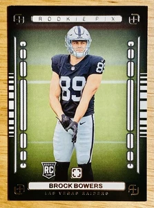 2024 Panini Photogenic Brock Bowers Rookie Pix RC #4 Las Vegas Raiders - Picture 1 of 2