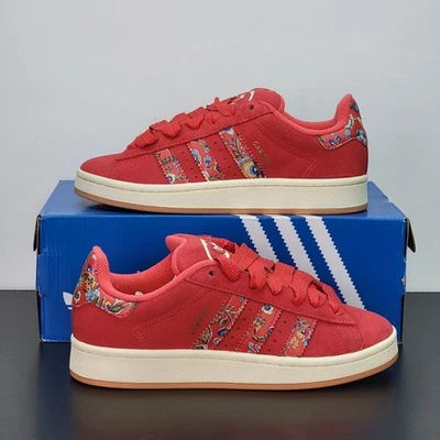 Adidas Campus 00s Women's Size 6.5 Athletic Shoes Red Casual Sneakers - Image 1 of 4